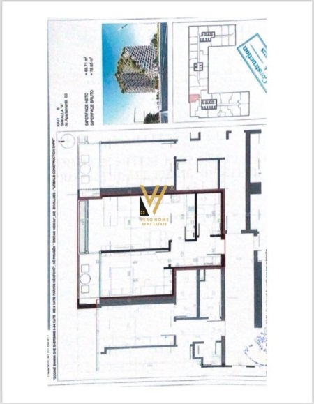 Tirane, shitet apartament 1+1+Ballkon Kati 6, 78 m² 135.000 € (ZOGU I ZI)