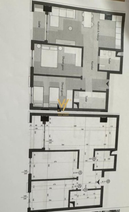 Tirane, shitet apartament 2+1+Ballkon Kati 6, 109 m² 175.000 € (PORCELAN)