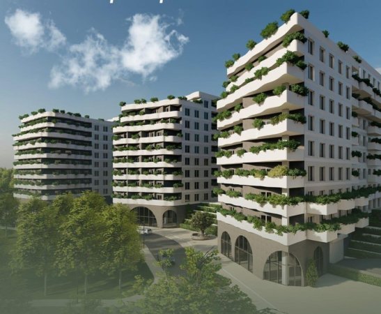 Shqiperi, shitet apartament 1+1 Kati 7, 63 m² 77.000 € (Paskuqan, Kompleksi Aluna)
