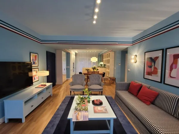 Tirane, jepet me qera apartament 3+1+Ballkon Kati 3, 133 m² 1.500 € (Residenca Kodra e Diellit 2)
