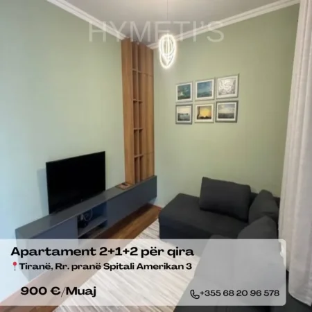 Tirane, jepet me qera apartament 2+1 Kati 1, 120 m² 900 € (Rruga Kavajes, Njësia Bashkiake 6 1020)