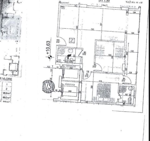 Vlore, shitet apartament 2+1+Ballkon Kati 3, 95 m² 192.000 € (VLORE)