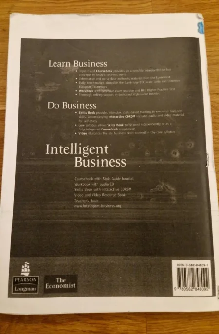 Tirane, shes Shitet libër: Intelligent Business Coursebook