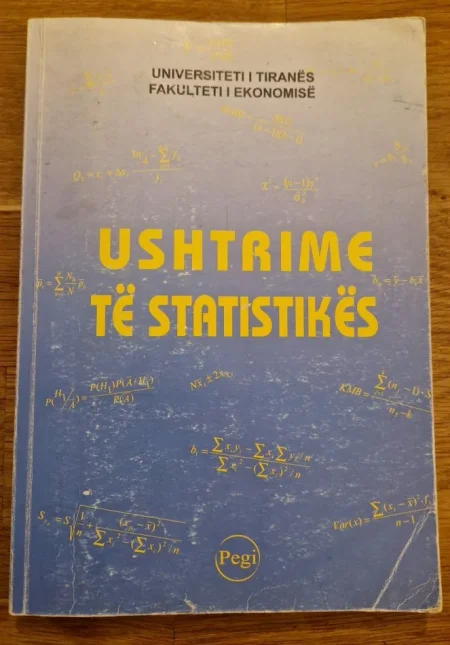 Tirane, shes Shitet libër origjinal: “Ushtrime të Statistikës”