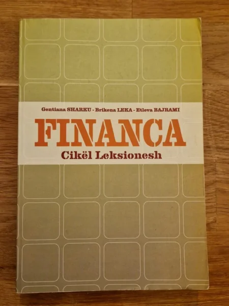 Tirane, shes Shitet libër: “Financa – Cikël Leksionesh”