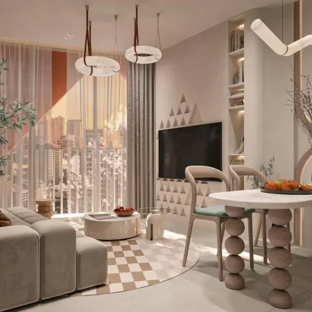 Tirane, shitet apartament 2+1+Ballkon Kati 18, 191 m² 350.000 € (Tirana Tower)