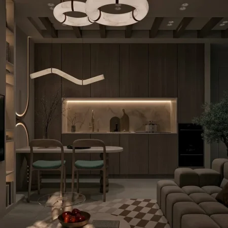 Tirane, shitet apartament 2+1+Ballkon Kati 18, 191 m² 350.000 € (Tirana Tower)