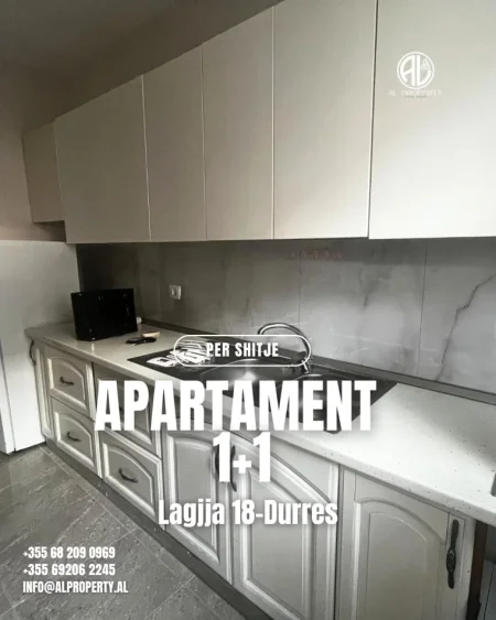 Durres, shitet 1+1 Kati 2, 68.000 € 