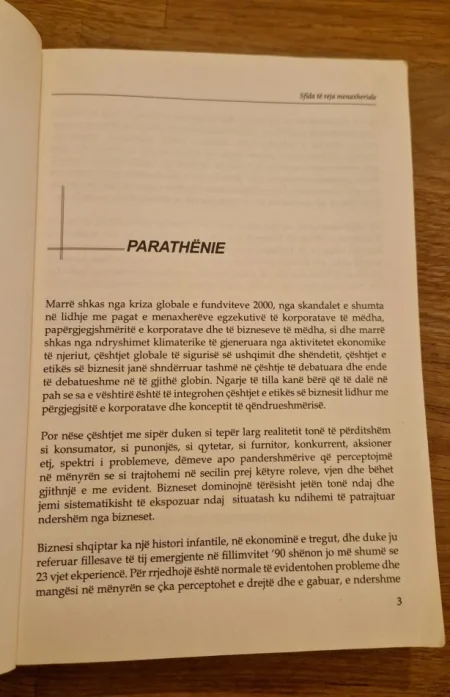 Tirane, shes Shitet libër: “Etika e Biznesit”