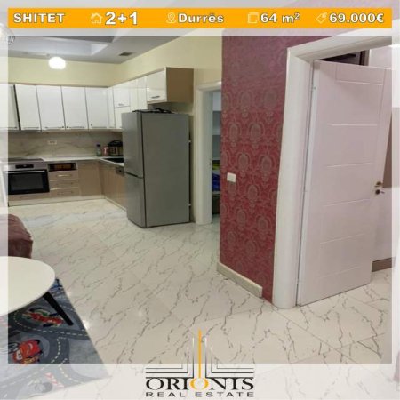 Durres, shitet apartament 2+1+A+BLK Kati 1, 64 m² 69.000 Euro