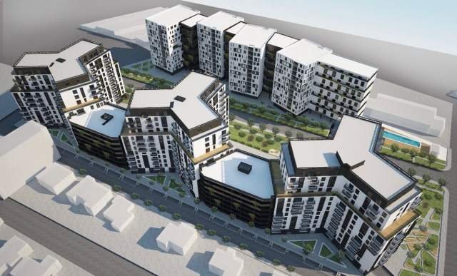 Tirane, shes apartament 2+1 Kati 9, 120 m² 132.000 Euro (ISH FUSHA E AVIACIONIT)