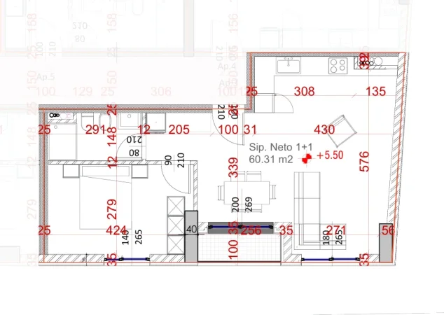 Tirane, Liste me oferta apartament 1+1 dhe 2+1 (prane Kompleksit Turdiu)