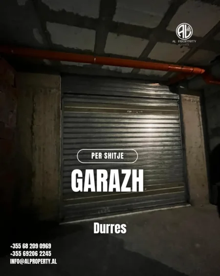 Durres, shitet garazh | post parkimi Kati 0, 25 m² 