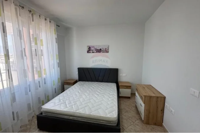 Shqiperi, jepet me qera apartament 1+1 Kati 8, 72 m² 550 € (kika 1)