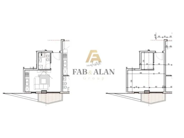 Golem, shitet garsonier Kati 4, 37 m² 45.750 € (Golem)