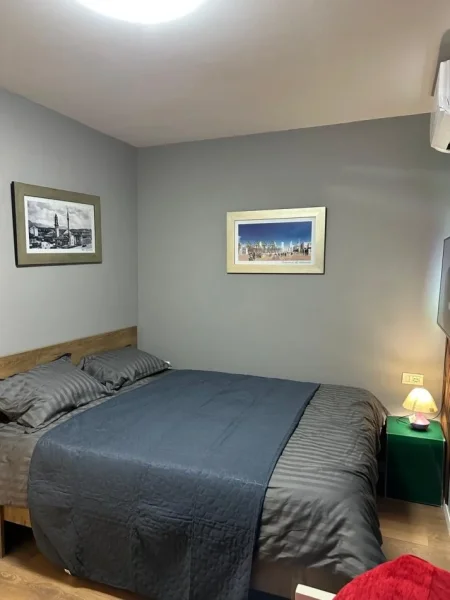 Tirane, jepet me qera apartament 1+1+Ballkon Kati 4, 650 € (Pazari i Ri)