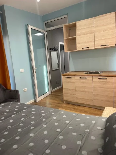 Tirane, jepet me qera apartament 1+1+Ballkon Kati 4, 650 € (Pazari i Ri)