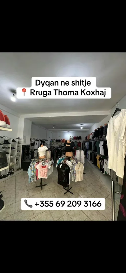 Tirane, shitet ambjent biznesi Kati 0, 69 m² (Rruga Thoma Koxhaj)