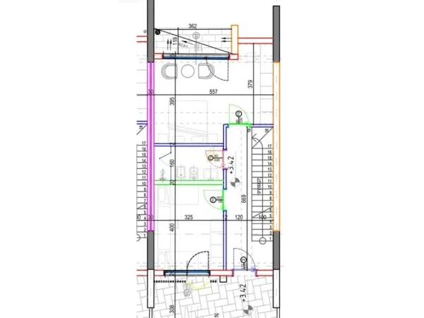Tirane, shitet Vile 3+1+Ballkon Kati 3, 215 m² 465.000 € (Rezidenca Kodra e Diellit 2)