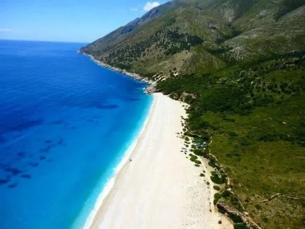 Himare, shitet toke ne bregdet , 15.000 m² 1.500.000 € (Shitet 15000 m2 toke brezi i pare ne Piqeras)