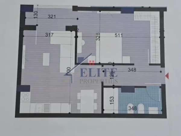 Tirane, shitet apartament 1+1+Ballkon Kati 3, 70 m² 56.240 € 