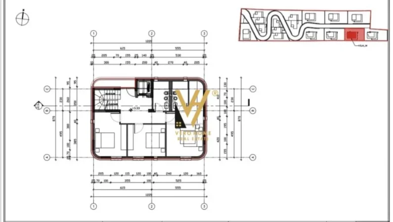 Tirane, shitet Vile 2 Katshe Kati 0, 756 m² 509.000 € (FARKE, REZIDENCA ”ÇUÇI 2”)