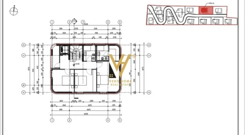 Tirane, shitet Vile 2 Katshe Kati 0, 761 m² 517.000 € (FARKE, REZIDENCA “ÇUÇI 2”)