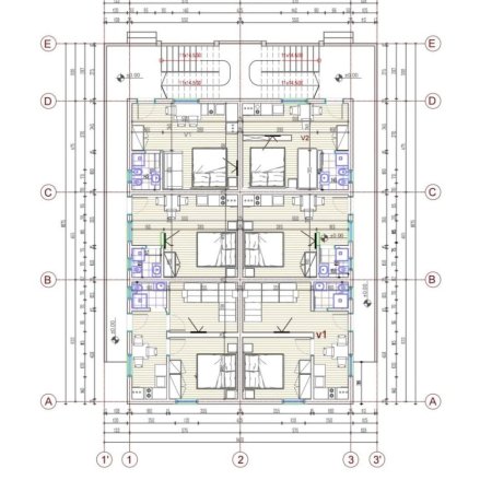 Spille, shitet Vile ne plazh 3 Katshe , 800 m²  (Spille,Kavaje)