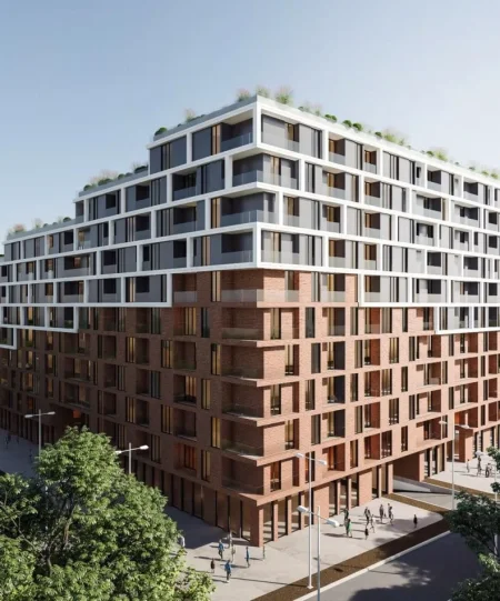 Tirane, shitet apartament 1+1 Kati 8, 82 m² 115.000 € (ish fusha e aviacionit)