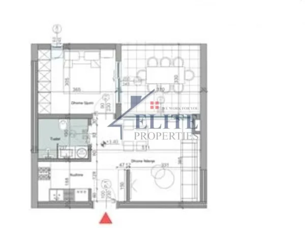 Durres, shitet apartament 1+1+Ballkon Kati 2, 69 m² 204.000 € 