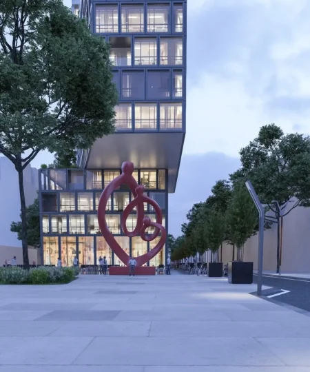 Tirane, shes apartament 1+1 Kati 10, 81 m² 