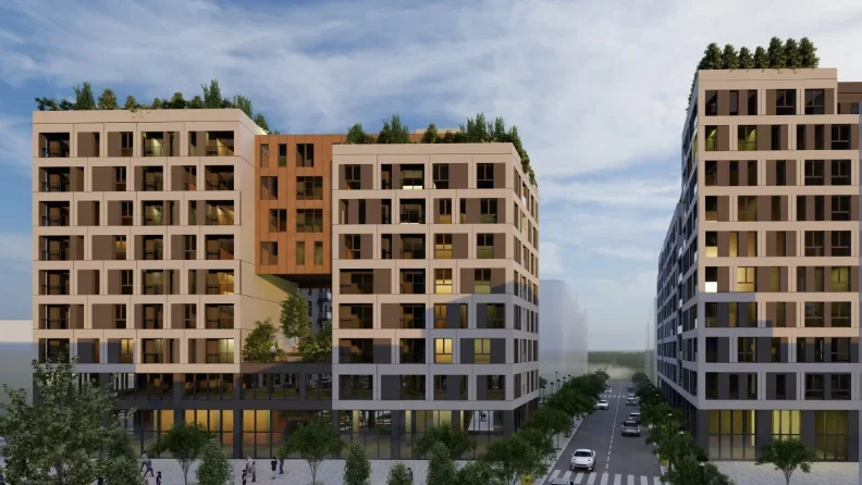 Tirane, shes apartament 2+1+Ballkon Kati 3, 107 m² 269.000 € (Novus Residence)