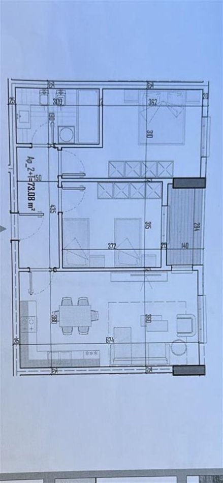 Tirane, shitet apartament 2+1+Ballkon Kati 5, 85 m² 87.000 € (PASKUQAN)
