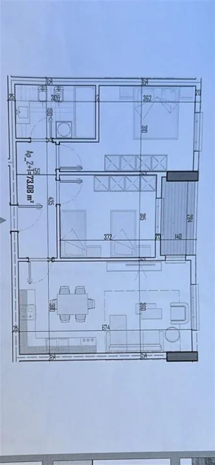 Tirane, shitet apartament 2+1+Ballkon Kati 5, 85 m² 87.000 € (PASKUQAN)