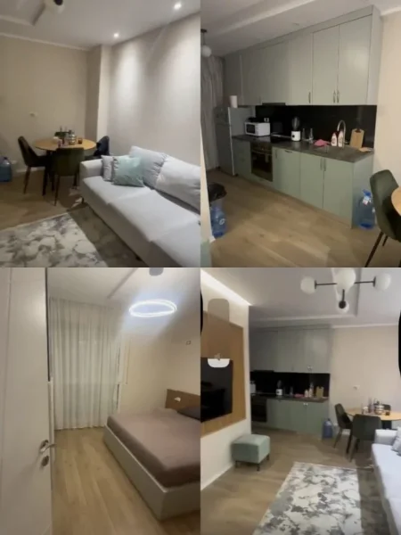 Tirane, jepet me qera apartament 1+1+Ballkon Kati 3, 65 m² 470 € (FABRIKA E MIELLIT)