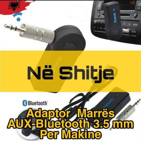 Adaptor Marrës AUX-Bluetooth 3.5 mm Per Makine