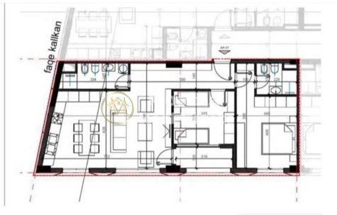 Tirane, shes apartament 2+1 Kati 2, 104 m² 160.000 € (Bulevardi i Ri)