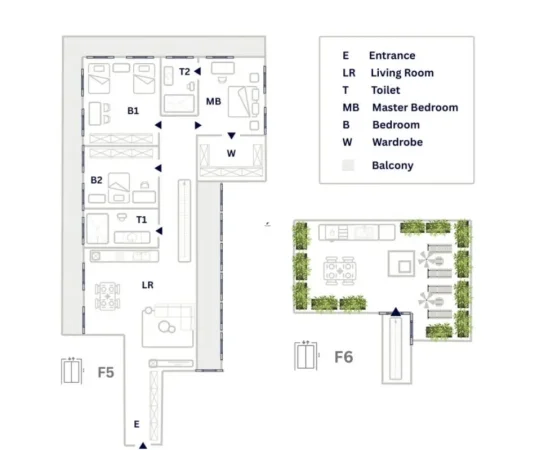 Tirane, shitet apartament 3+1+Ballkon Kati 5, 224 m² 770.000 € (BLLOKU)