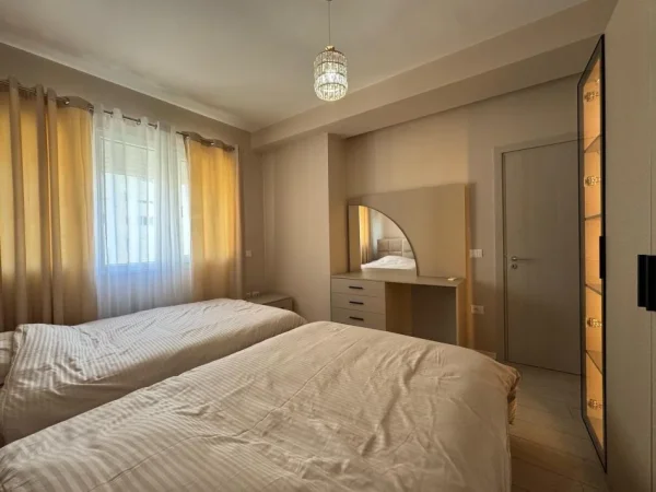 Tirane, jepet me qera apartament 2+1+Ballkon , 95 m² 700 € (Rr Feizi Himzo, River Residence)