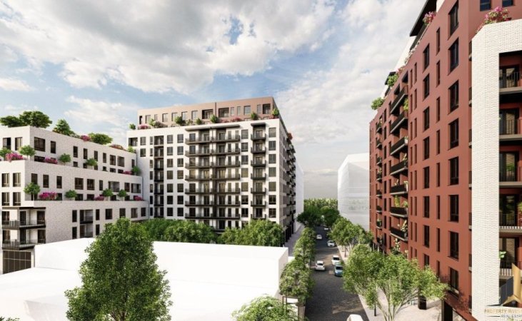 Tirane, jepet me qera apartament 1+1, Kompleksi Aura by Lim Em