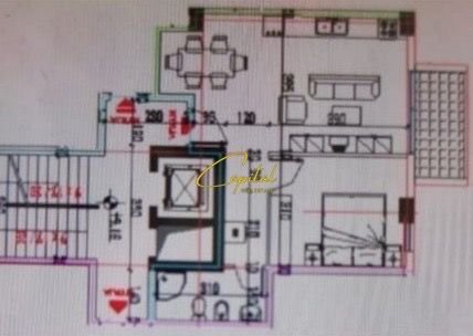 Tirane, shitet apartament 1+1 Kati 4, 63 m² 83.000 € (FRESKU)