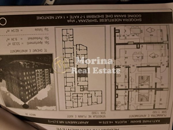 Tirane, shes apartament 2+1 Kati 5, 102 m² 102.000 € (Paskuqan)
