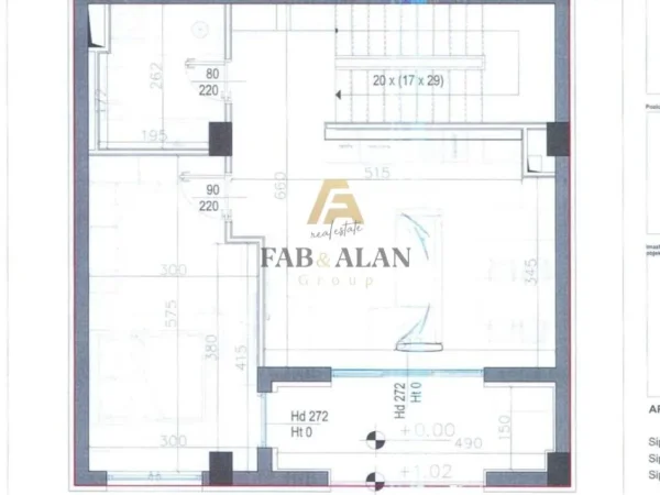 Dhermi - Palase, shitet apartament 1+1 Kati 2, 93 m² 261.600 € (Dhermi)