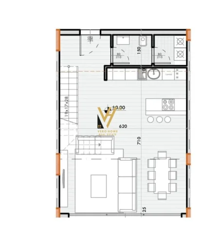 Tirane, shitet Vile 2 Katshe Kati 0, 205 m² 372.640 € (MJULL BATHORE)