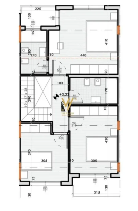 Tirane, shitet Vile 2 Katshe Kati 0, 205 m² 372.640 € (MJULL BATHORE)