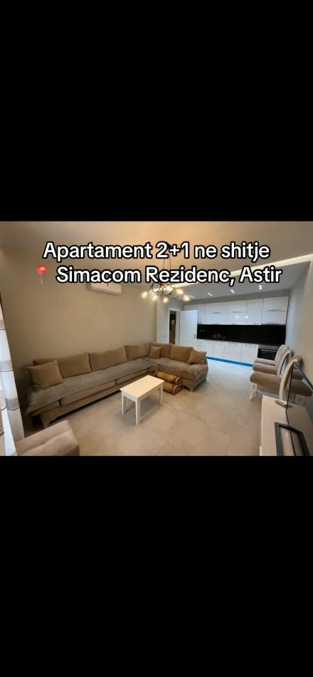 Tirane, shitet apartament 2+1 Kati 5, 105 m² 