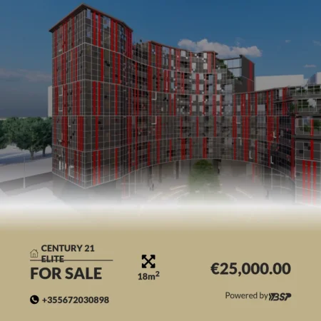 Tirane, shitet garazh | post parkimi Kati -2, 18 m² 