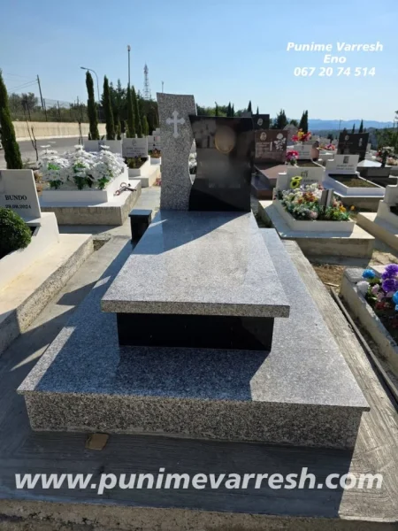 Tirane, ofroj Punime Varresh Eno - Varrezat E Tufine Tirane - Modele Varresh Graniti