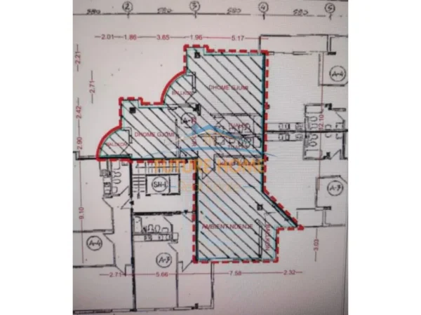 Tirane, shitet apartament 2+1 Kati 6, 174 m² 410.000 € (Rruga e Elbasanit, prane Ambasades Amerikane)