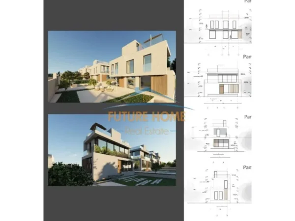 Tirane, shitet Vile 2 Katshe , 195 m² (Lemons Residence, Liqeni i Thate)